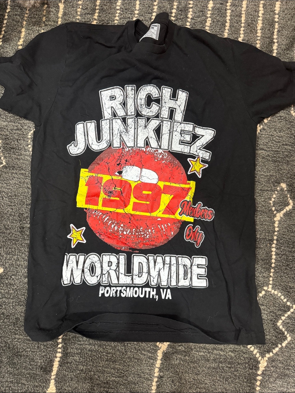 Worldwide Kids Graphic Tee - Black